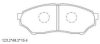 MITSUBISHI CA350011 Brake Pad Set, disc brake